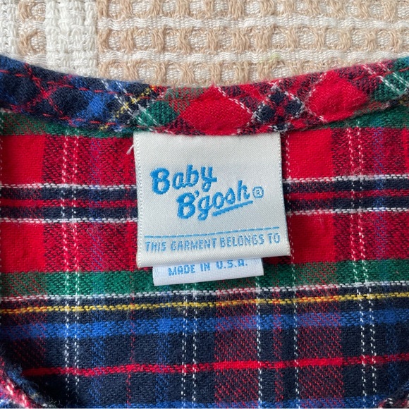 Vintage Osh Kosh “Baby B’Gosh” Plaid Dress - Picture 4 of 6